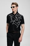 Logo Detaylı Pamuklu Düğmeli Erkek Polo Yaka T Shirt 111040246 SİYAH