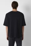 Logolu % 100 Pamuk Bisiklet Yaka Erkek T Shirt 0613581-900 SİYAH