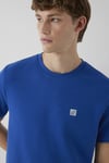 Logolu % 100 Pamuk Bisiklet Yaka Erkek T Shirt 0620056-70894 SAKS