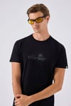 Logolu % 100 Pamuk Regular Fit Bisiklet Yaka Erkek T Shirt 6SM5017-BK SİYAH