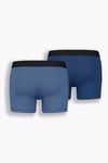 Logolu 2 Pack Erkek Boxer 37149-0621 LACİVERT