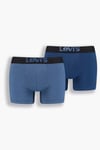 Logolu 2 Pack Erkek Boxer 37149-0621 LACİVERT