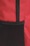 Logolu Ayarlanabilir Omuz Askılı Unisex Sırt Çantası 980406-2636 KIRMIZI