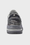 Logolu Bağcıklı Sneaker Erkek Ayakkabı M1000F SİYAH-GRİ