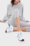 Logolu Bağcıklı Sneaker Kadın Ayakkabı U530CSJ BEYAZ-SAKS