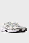 Logolu Bağcıklı Sneaker Unisex Ayakkabı U7402Y9 BEYAZ-GRİ