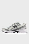 Logolu Bağcıklı Sneaker Unisex Ayakkabı U7402Y9 BEYAZ-GRİ
