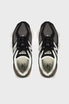 Logolu Bağcıklı Sneaker Unisex Ayakkabı U9060510 SİYAH-BEYAZ