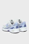 Logolu Bağcıklı Sneaker Unisex Ayakkabı U7401T4 Beyaz-Lila
