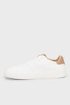 Logolu Deri Sneaker Erkek Ayakkabı 111230293 BEYAZ