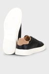 Logolu Deri Sneaker Erkek Ayakkabı 111230293 SİYAH