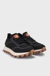 Logolu Deri Sneaker Erkek Ayakkabı 15221326S1 SİYAH
