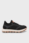 Logolu Deri Sneaker Erkek Ayakkabı 15221326S1 SİYAH