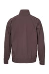 Logolu Dik Yaka Fermuarlı Erkek Sweat 922571-9612 KAHVE
