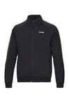 Logolu Dik Yaka Fermuarlı Erkek Sweat 922578-2001 SİYAH