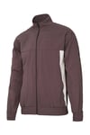 Logolu Dik Yaka Fermuarlı Erkek Sweat 922571-9612 KAHVE