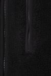 Logolu Dik Yaka Fermuarlı Polar Erkek Sweat 922591-2001 SİYAH