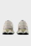 Logolu Hakiki Deri Kalın Tabanlı Sneaker Unisex Ayakkabı U9060WHT BEYAZ-BEJ