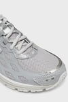Logolu Kalın Taban Sneaker Kadın Ayakkabı U1906WFE KOYU GRİ