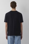 Logolu Loose Fit Bisiklet Yaka Erkek T Shirt 0620058-900 SİYAH
