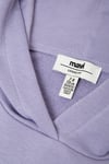 Logolu Loose Fit Kapüşonlu Kız Çocuk Sweat 7S10147-70557 MENEKŞE