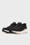 Logolu Memory Foam Sneaker Kadın Ayakkabı 150413 BKRG Siyah-Pembe Altın