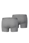 Logolu Pamuklu 2 Pack Erkek Boxer 37149-0210 GRİ