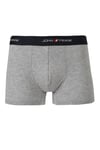Logolu Pamuklu 5'li Paket Erkek Boxer JFBS5 Yeşil-Gri-Kırmızı-SSarı-SBeyaz