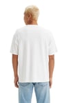 Logolu Pamuklu Bisiklet Yaka Erkek T Shirt 000RY-0003 BEYAZ