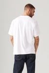 Logolu Pamuklu Bisiklet Yaka Erkek T Shirt 005F9-0002 BEYAZ
