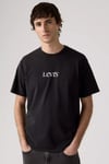 Logolu Pamuklu Bisiklet Yaka Erkek T Shirt A9440-0023 SİYAH