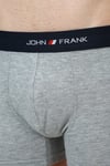 Logolu Pamuklu Erkek Boxer JFB111 GRİ