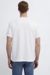 Logolu Pamuklu Regular Fit Bisiklet Yaka Erkek T Shirt 0613364-620 BEYAZ