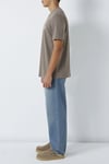 Logolu Pamuklu Regular Fit Bisiklet Yaka Erkek T Shirt 0611714-87875 KAHVE