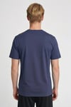 Logolu Pamuklu Regular Fit Bisiklet Yaka Erkek T Shirt 912263-7459 LACİVERT