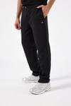 Logolu Pamuklu Regular Fit Normal Bel Düz Paça Erkek Eşofman Altı 6SM4008-BK SİYAH