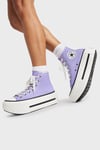Logolu Platform Taban Sneaker Kadın Ayakkabı A15206C 513 MOR