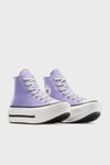 Logolu Platform Taban Sneaker Kadın Ayakkabı A15206C 513 MOR