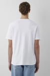 Logolu Regular Fit Bisiklet Yaka Erkek T Shirt 0620056-620 BEYAZ
