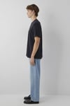 Logolu Regular Fit Bisiklet Yaka Erkek T Shirt 0620056-900 SİYAH