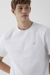 Logolu Regular Fit Bisiklet Yaka Erkek T Shirt 0620056-620 BEYAZ