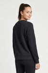 Logolu Regular Fit Bisiklet Yaka Kadın Sweat 922574-2001 SİYAH