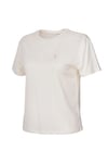 Logolu Regular Fit Bisiklet Yaka Kadın T Shirt 912408-9157 EKRU