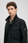 Logolu Regular Fit Dik Yaka Erkek Mont 111120080 SİYAH