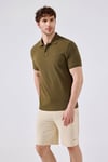 Logolu Regular Fit Normal Bel Erkek Short 5SM4135E-CR EKRU