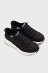 Logolu Sneaker Erkek Ayakkabı 232619 BKW SİYAH-BEYAZ