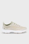 Logolu Sneaker Kadın Ayakkabı 679-360519B Bej-Su Yeşili