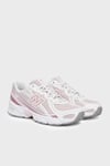 Logolu Sneaker Kadın Ayakkabı U74078Z PEMBE-BEYAZ