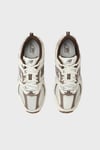 Logolu Sneaker Unisex Ayakkabı MR530ASM BEJ-KAHVE