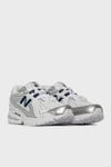 Logolu Sneaker Unisex Ayakkabı U1906RCM BEYAZ-GÜMÜŞ